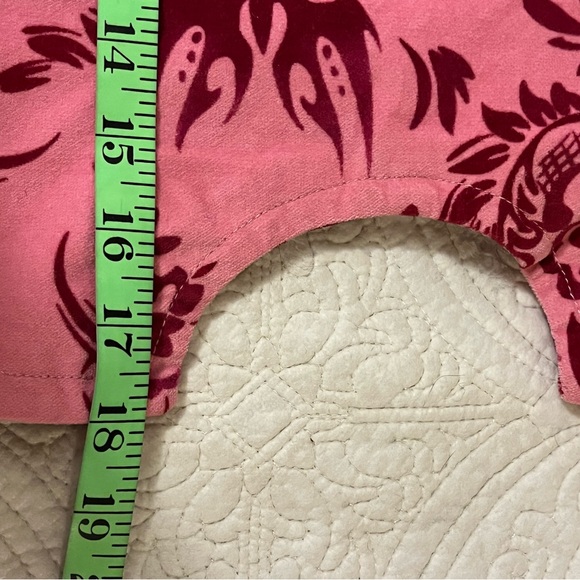 Urban Outfitters Pink and Burgundy Velvet Corset Top, size Small - Picture 7 of 9
